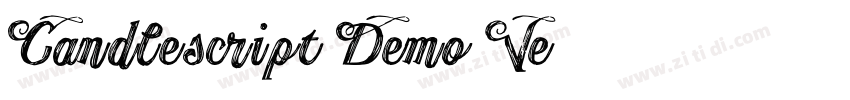 Candlescript Demo Ve字体转换